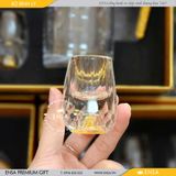  BỘ BÌNH LY MẠ VÀNG (GLOBAL WING) 