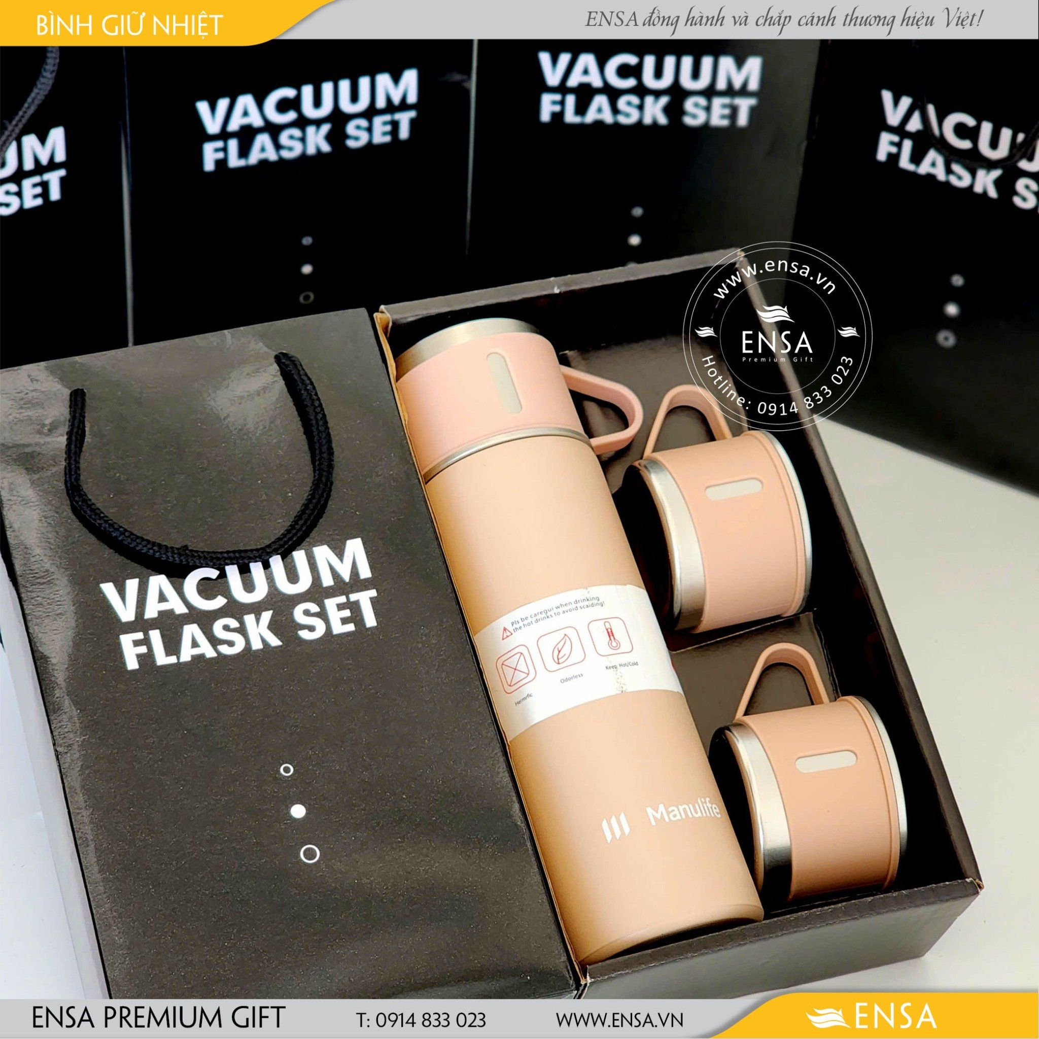  BÌNH CỐC GIỮ NHIỆT MANULIFE 