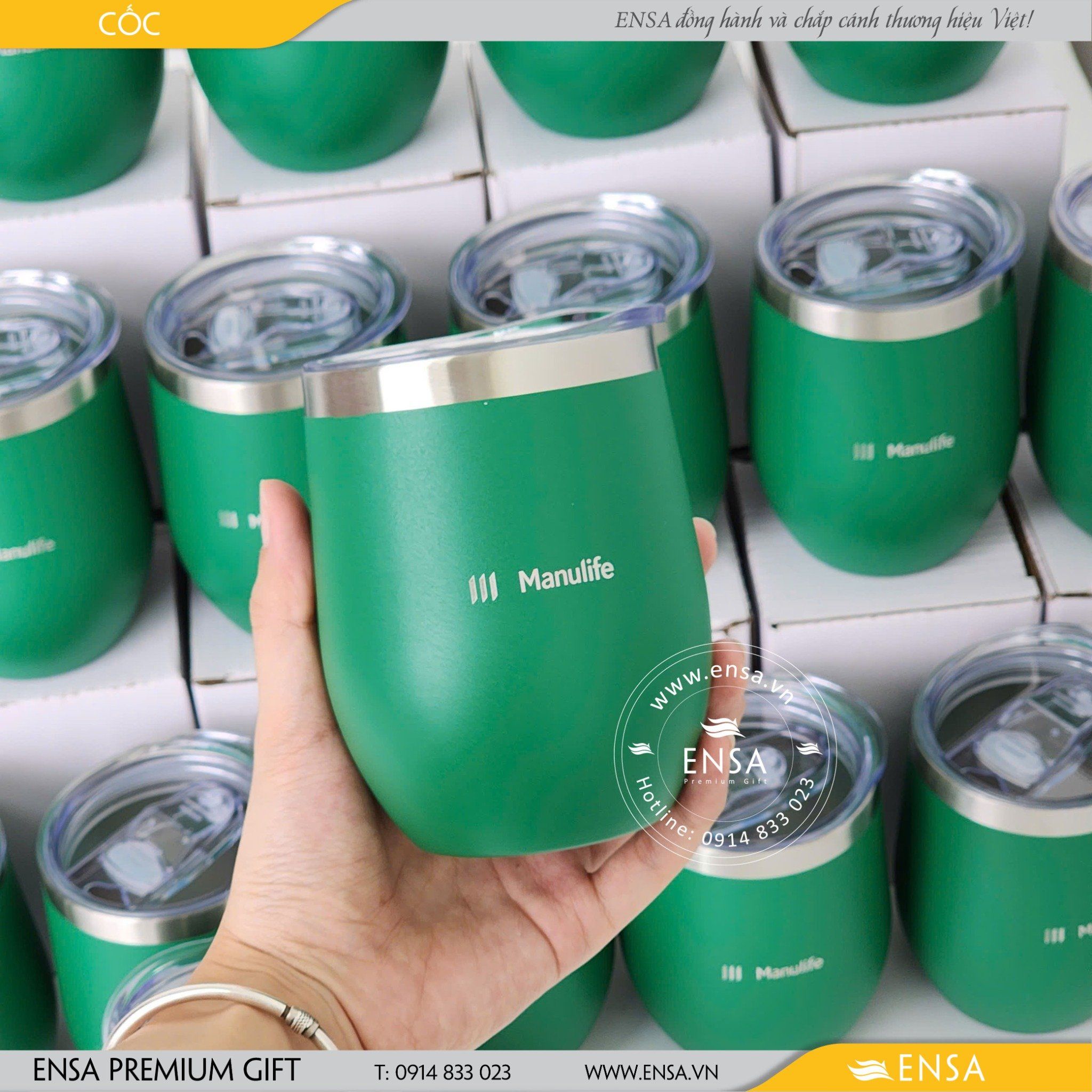  CỐC GIỮ NHIỆT MANULIFE 