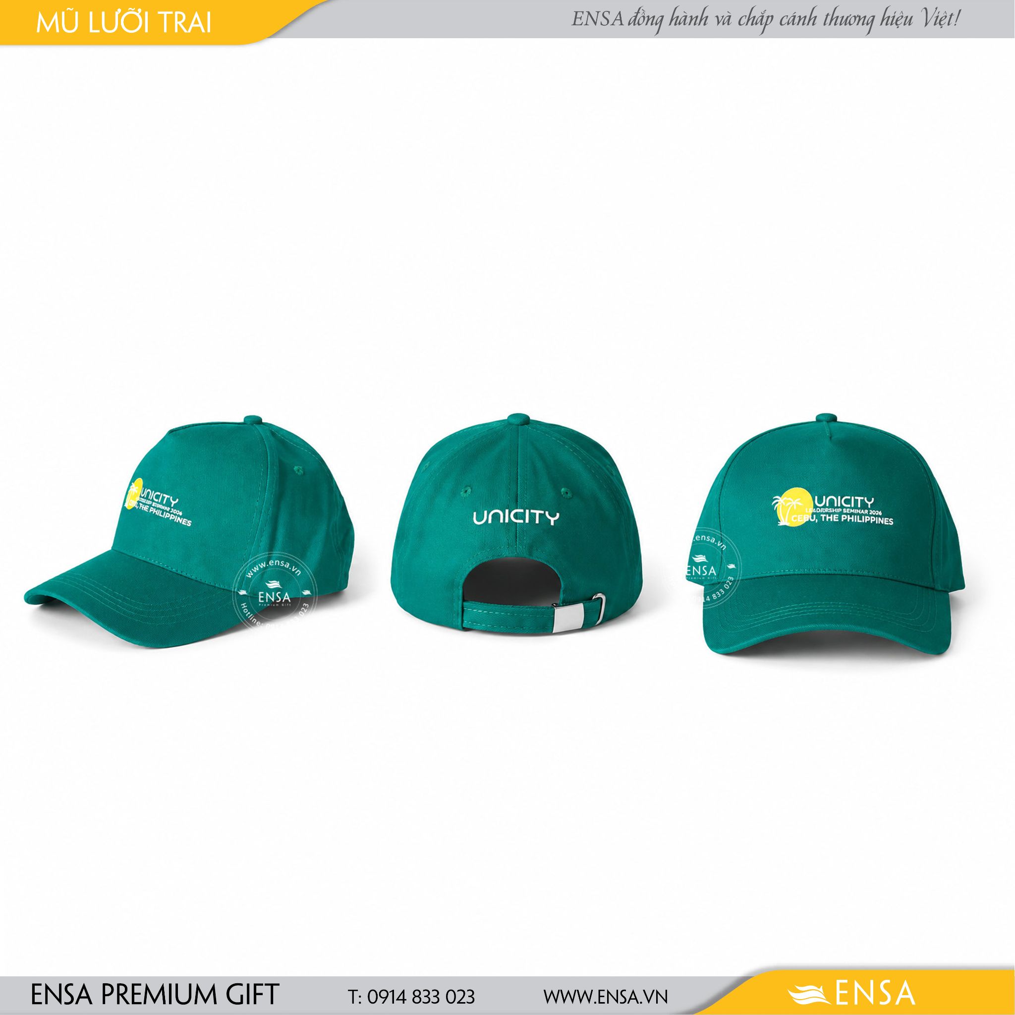  MŨ LƯỠI TRAI 09 (UNICITY) 