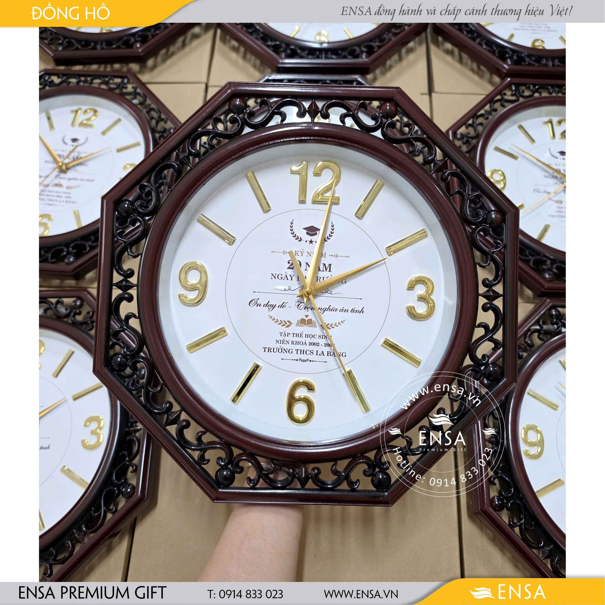  ĐỒNG HỒ TREO TƯỜNG 12 