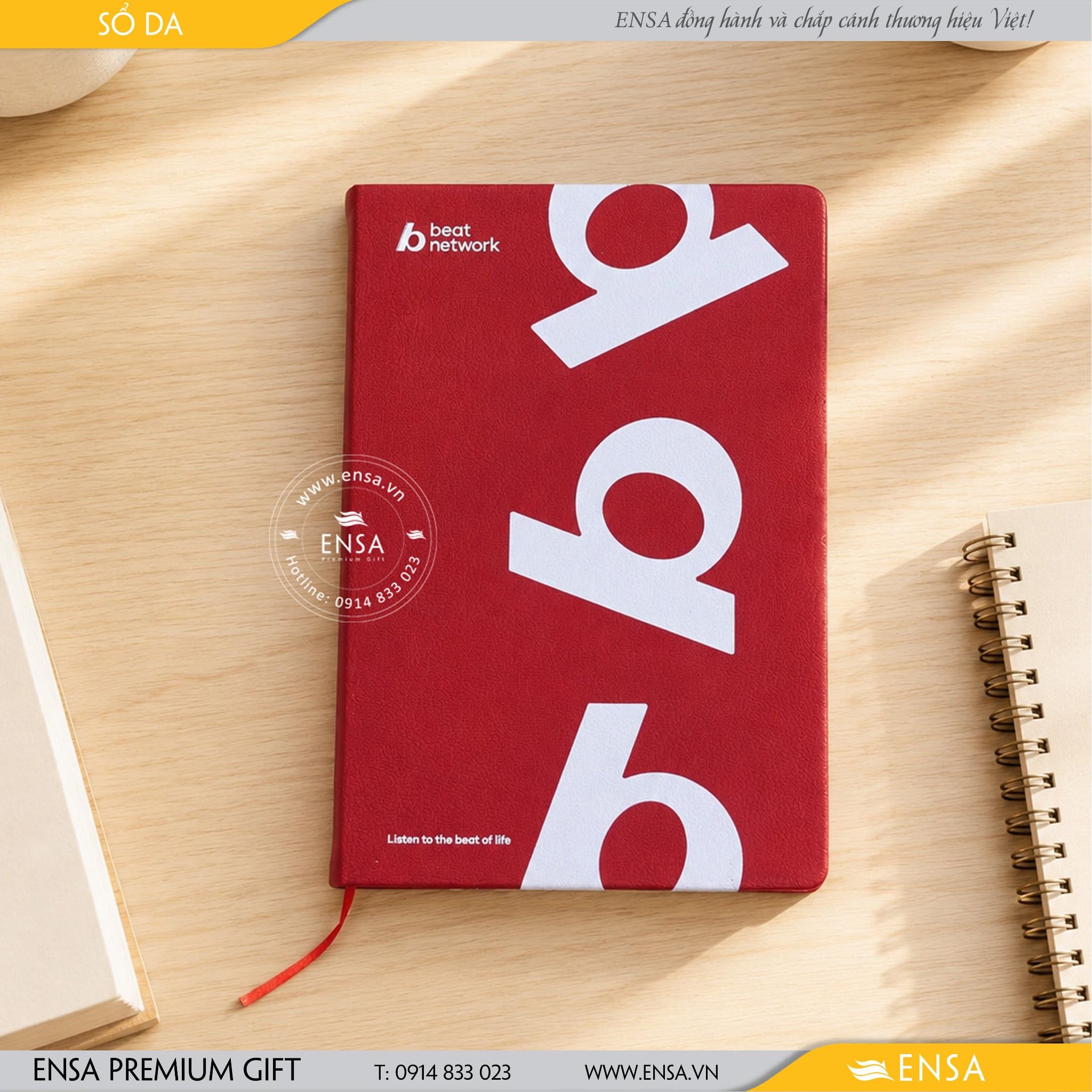  SỔ DÁN BÌA DA 41 (BEAT NETWORK) 