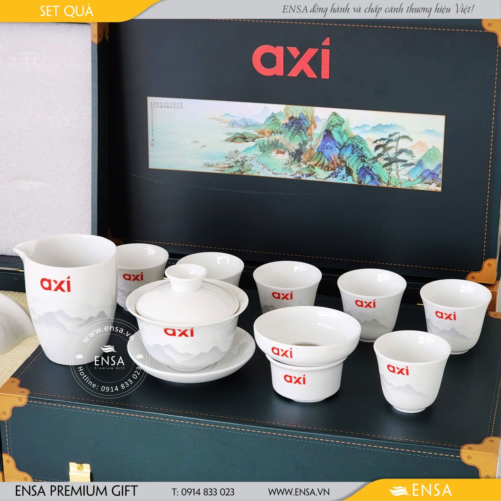  BỘ ẤM CHÉN 08 (AXI) 