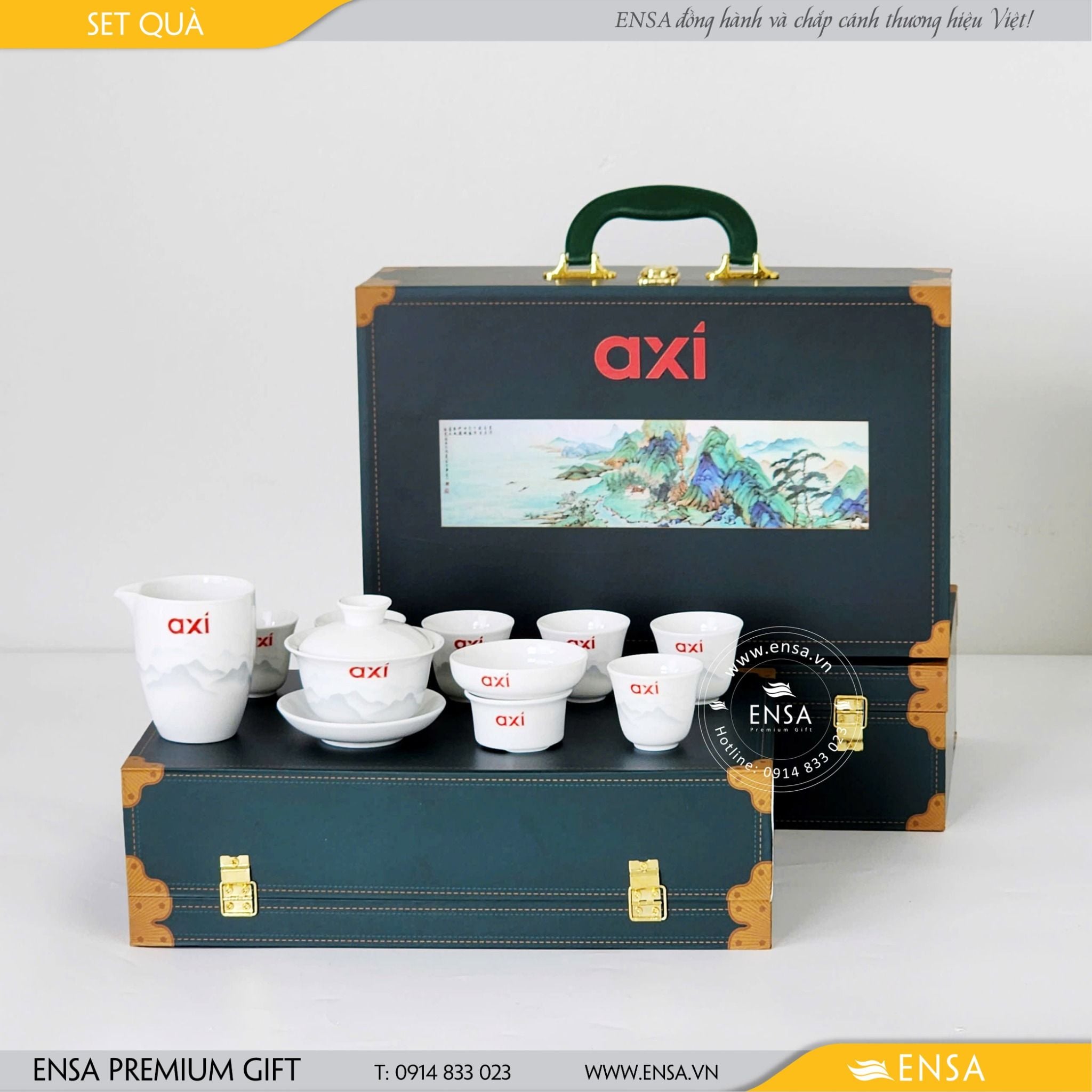  BỘ ẤM CHÉN 08 (AXI) 