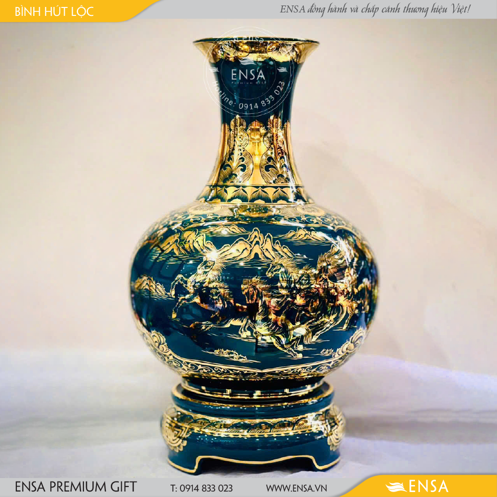  GỐM SỨ KHẢM VÀNG 11 