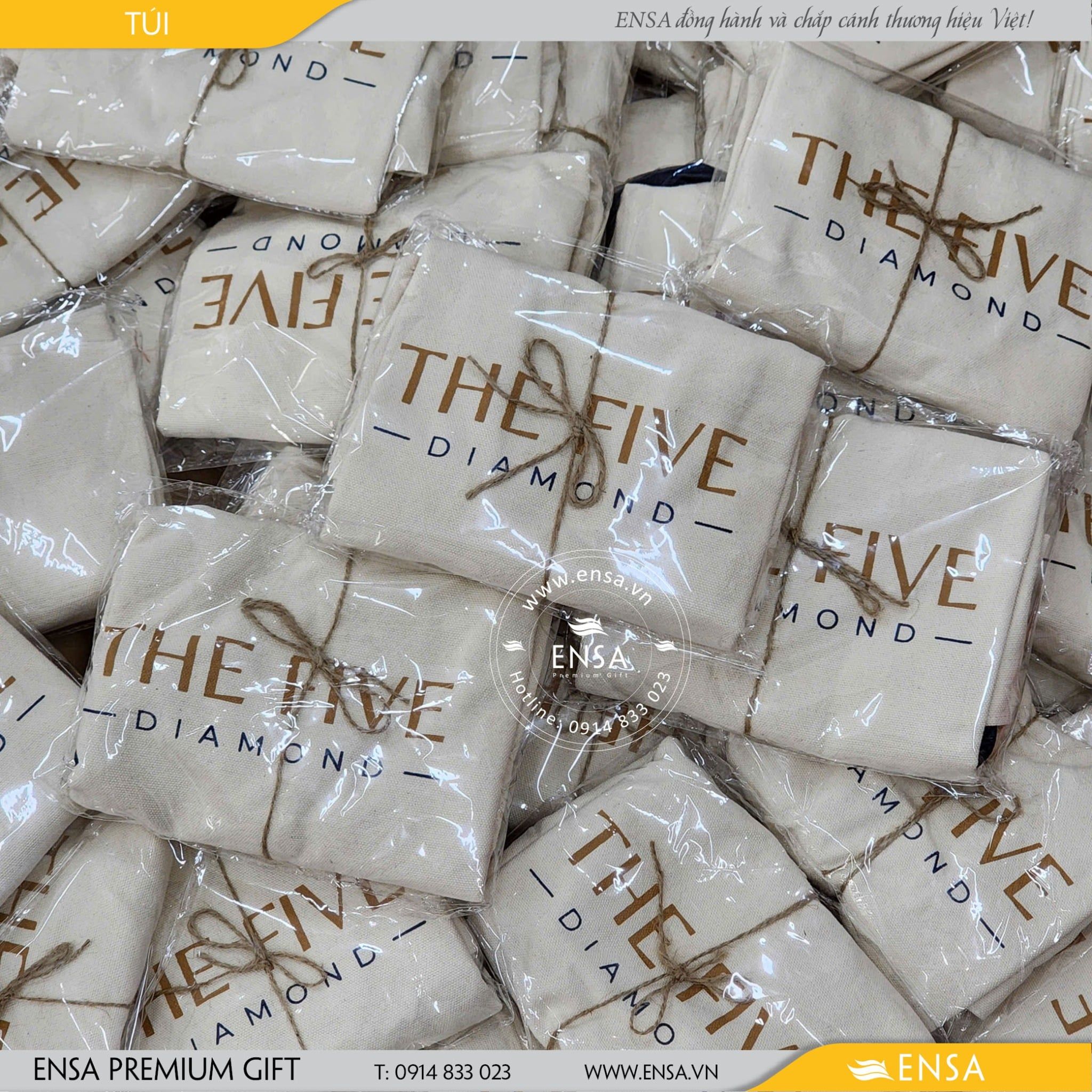  TÚI VẢI CANVAS (THE FIVE) 