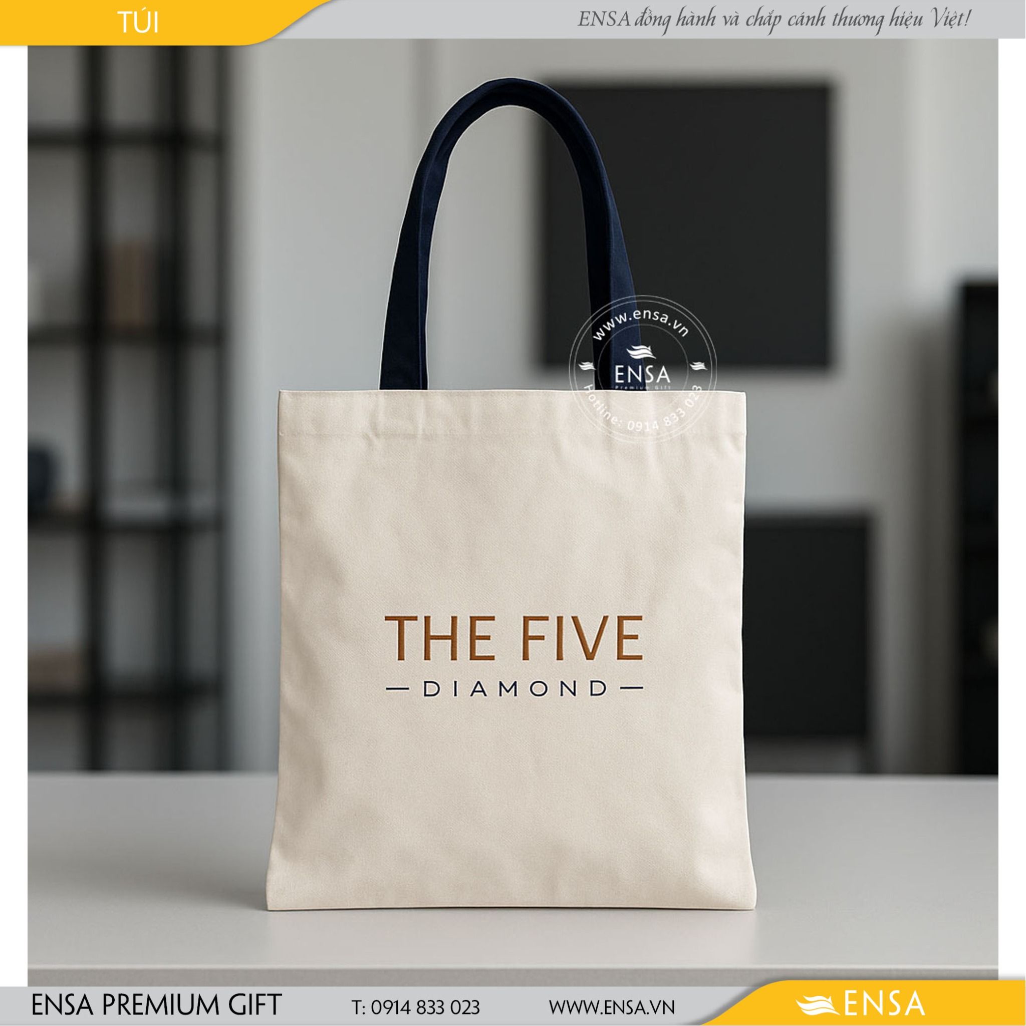 TÚI VẢI CANVAS (THE FIVE)