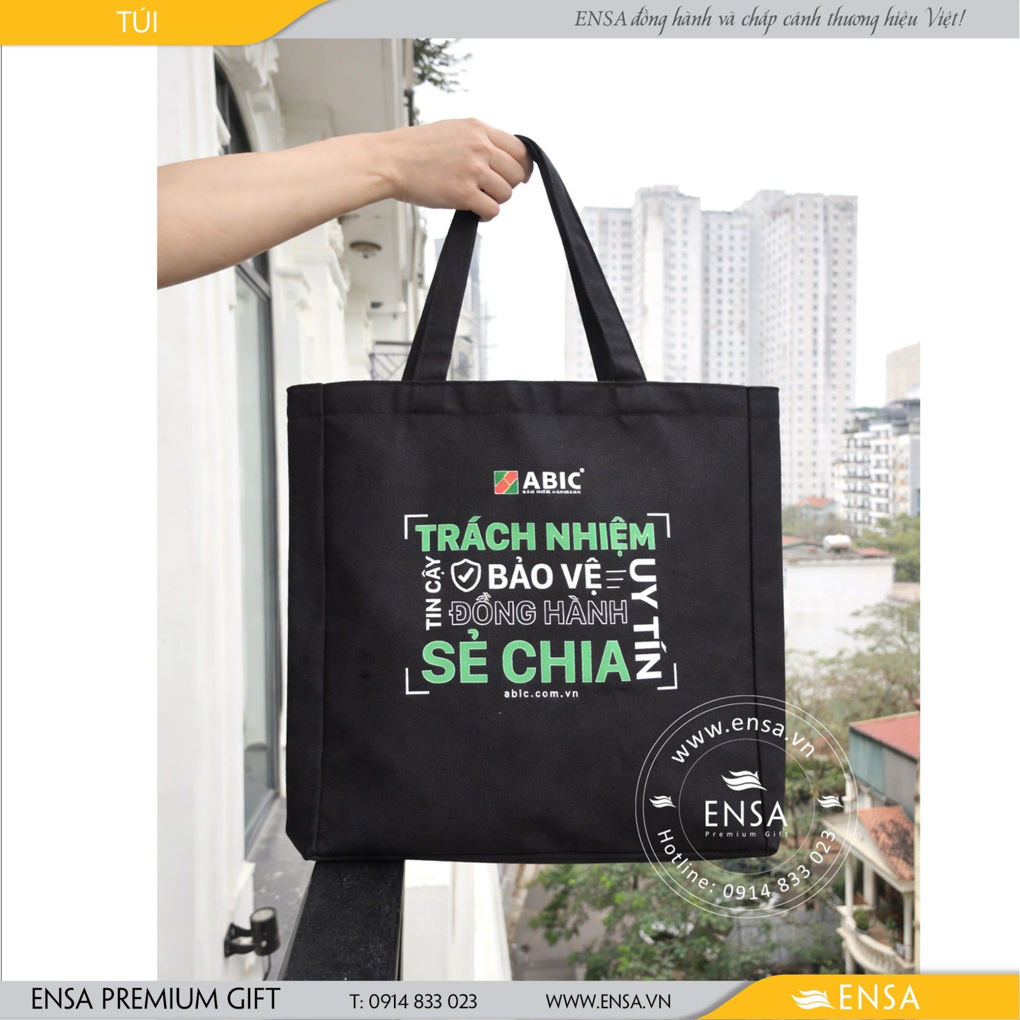  TÚI VẢI 12 (ABIC) 