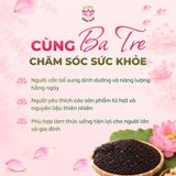  Trà Gạo Lứt Đen + Gừng - Ba Tre Đồng Tháp 