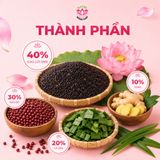  Trà Gạo Lứt Đen + Gừng - Ba Tre Đồng Tháp 