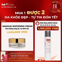 Namalei Whitening Cream -50ml - Kem dưỡng làm sáng, mờ đốm nâu, cho da xỉn màu, cấp ẩm, săn da