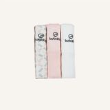 Khăn sữa muslin Pack 3 (30x30cm) Bubaby
