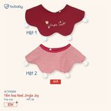 Yếm hoa Noel Jingle Joy Bubaby