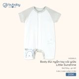 Body đùi ngắn tay cài giữa Little Sunshine Bubaby