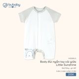 Body đùi ngắn tay cài giữa Little Sunshine Bubaby