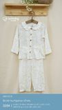 Bộ dài tay Pyjamas cổ bèo Bubaby BBB1102CB.03YH89
