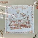 Khăn tắm xô 6 lớp cotton họa tiết cổ tích Mochee