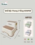 Ghế ngồi bậc thang 2 tầng HP113 Honper