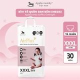Bỉm tã quần Applecrumby Airplus Overnight Mega