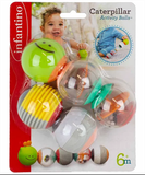Xúc xắc hình sâu Caterpillar Activity Balls Infantino