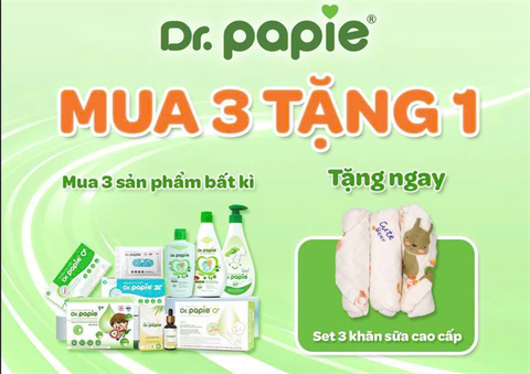 Khăn sữa cao cấp Dr.papie