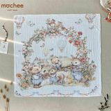 Khăn tắm xô 6 lớp cotton họa tiết cổ tích Mochee