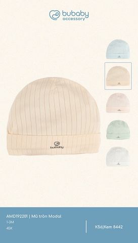 Mũ tròn Modal Bubaby