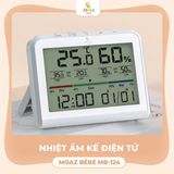Nhiệt kế ẩm kế điện tử MB-124 Moazbebe