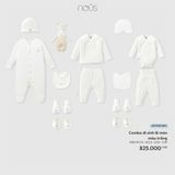 Combo đi sinh 16 món màu trắng Nous