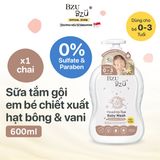 Sữa tắm gội Bzu Bzu toàn thân dành cho bé