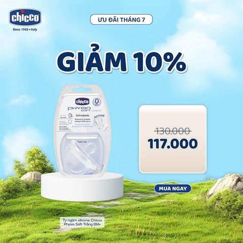 Ti ngậm Silicone Physio Soft Chicco