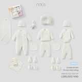 Combo đi sinh 19 món màu trắng Nous