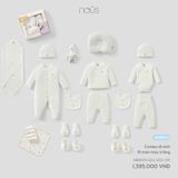 Combo đi sinh 19 món màu trắng Nous