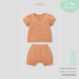 Bộ cộc tay màu cam Nous NB2S25-SC2-U07-SO-0M