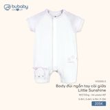 Body đùi ngắn tay cài giữa Little Sunshine Bubaby