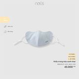 Khẩu trang màu xanh nhạt Nous
