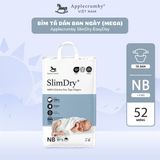 Bỉm tã dán Slimdry Easyday mega Applecrumby