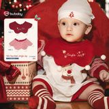 Yếm hoa Noel Jingle Joy Bubaby