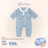 Body dài tay cổ Peterpan Dona Bubaby BBB2103DN.06MF01