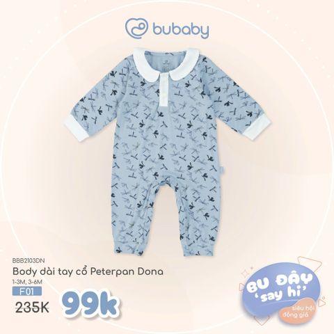 Body dài tay cổ Peterpan Dona Bubaby BBB2103DN.06MF01