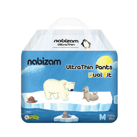 Bỉm tã quần Ultrathin 4 mùa Nabizam