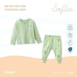 Bộ dài tay cúc giữa Chaang Treasure