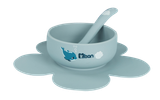 Bộ bát hoa và thìa silicone Arla baby&Me