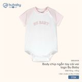 Body chip ngắn tay cài vai logo Bu Baby Bubaby