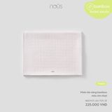 Khăn đa năng bamboo màu tím nhạt Nous