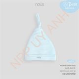 Mũ thắt chỏm màu xanh da trời Nous NB1W25-AH1-M03-SB-NB