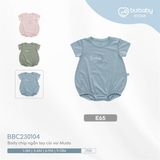 Body chip ngắn tay cài vai Muda 230104 Bubaby Xanh ghi đá E65 1-3m