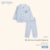 Bộ dài tay cài giữa Pyjamas Bubaby