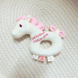 Lục lạc thú nhồi bông ngựa hồng