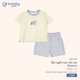 Bộ ngắn tay cài vai Bamco Bubaby